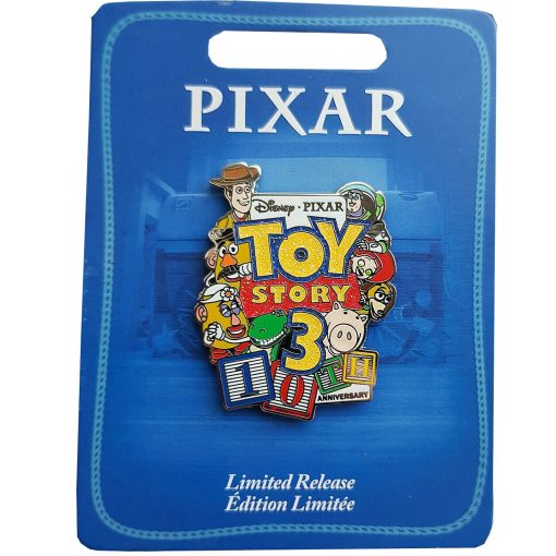 Disney Store Toy Story 3 10th Anniversary Legacy Collection Limited Release Pin Trading Badge