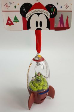 Disney Store Toy Story Buzz Lightyear Space Crane Christmas Tree Decoration