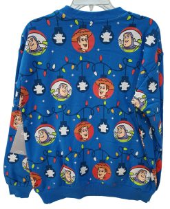 Disney Store Toy Story Light Up Christmas Jumper Adults