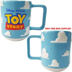 Disney Store Toy Story Logo & Andys Room Cloud Wallpaper Mug