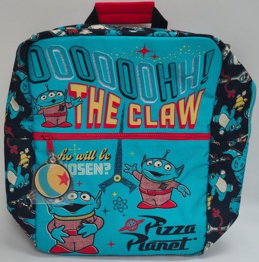 Disney Store Toy Story Pizza Planet Alien The Claw Backpack