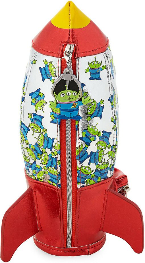 Disney Store Toy Story Pizza Planet Rocket & Aliens Pencil Case