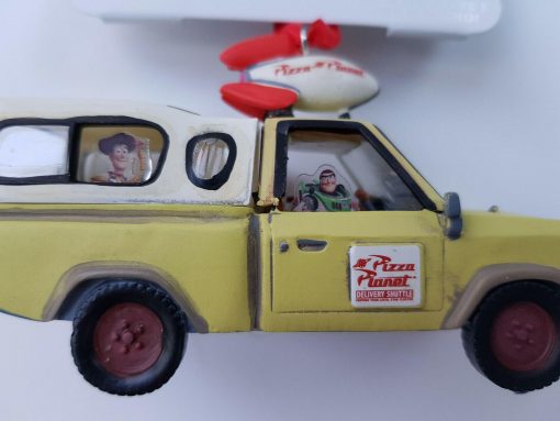 Disney Store Toy Story Pizza Planet Truck Light Up Christmas Tree Decoration