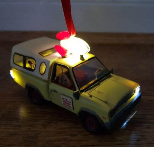 Disney Store Toy Story Pizza Planet Truck Light Up Christmas Tree Decoration