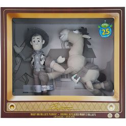 Disney Store Toy Story Woody & Bullseye 25th Anniversary Boxed Set Plush Soft Toy