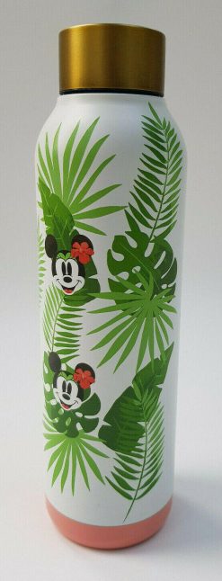 Disney Store Tropical Hideaway Minnie Mouse Reusable Water Drinks Bottle