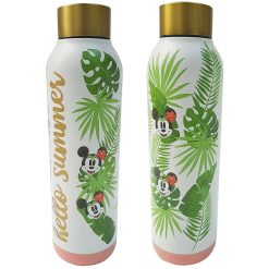 Disney Store Tropical Hideaway Minnie Mouse Reusable Water Drinks Bottle