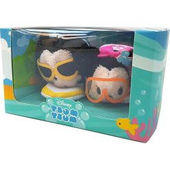 Disney Store Tsum Tsum Mickey & Minnie Mouse Vacation Holiday Hawaii Plush Box Set