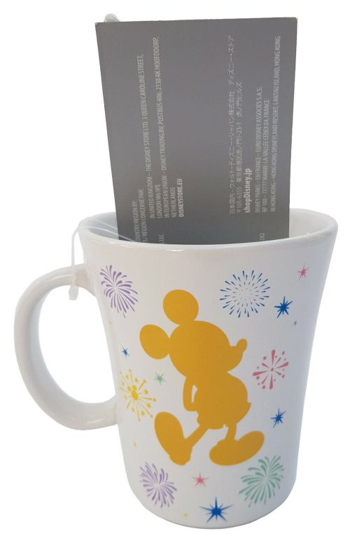 Disney Store Unlock Your Imagination Key Mug & Spoon Set