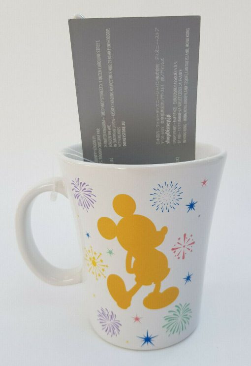 Disney Store Unlock Your Imagination Key Mug & Spoon Set