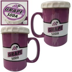 Disney Store Up Grape Soda Mug With Lid