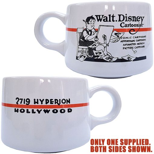 Disney Store Walt Cartoonist Eras Mug