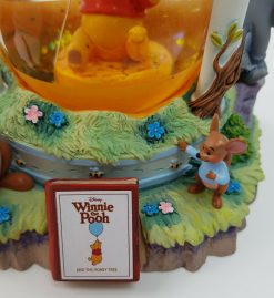 Disney Store Winnie The Pooh 55th Anniversary Limited Edition Hour Glass Snow Globe