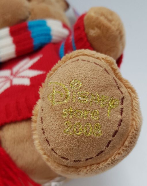 Disney Store Winnie The Pooh Christmas Jumper 2008 Plush Cuddly Soft Toy