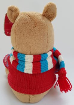 Disney Store Winnie The Pooh Christmas Jumper 2008 Plush Cuddly Soft Toy