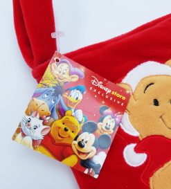 Disney Store Winnie The Pooh Christmas Stocking