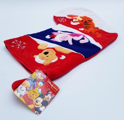 Disney Store Winnie The Pooh Christmas Stocking