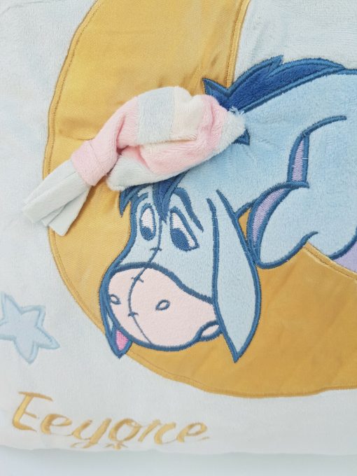 Disney Store Winnie The Pooh Eeyore Moon Soft Plush Cushion