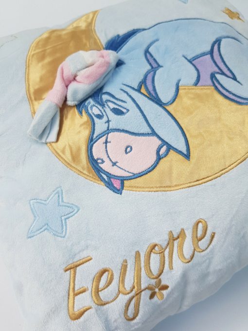 Disney Store Winnie The Pooh Eeyore Moon Soft Plush Cushion