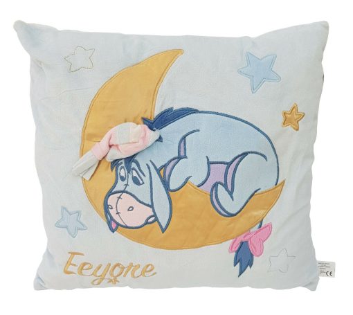 Disney Store Winnie The Pooh Eeyore Moon Soft Plush Cushion