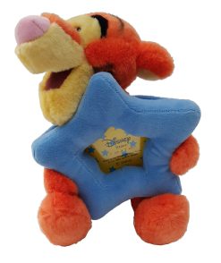 Disney Store Winnie The Pooh Tigger Star Shaped Plush Photo Frame