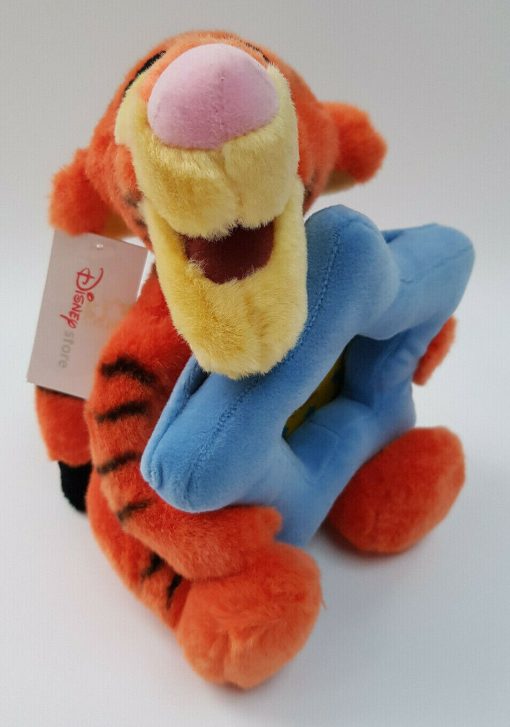 Disney Store Winnie The Pooh Tigger Star Shaped Plush Photo Frame