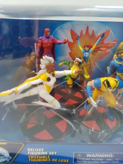 Disney Store X-Men 9 Piece Deluxe Figurine Playset