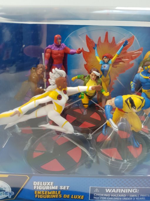 Disney Store X-Men 9 Piece Deluxe Figurine Playset