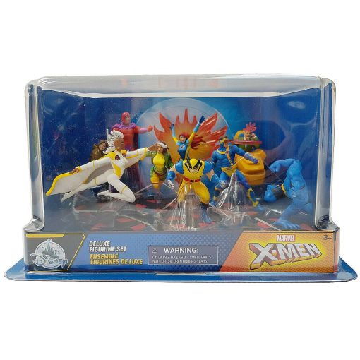 Disney Store X-Men 9 Piece Deluxe Figurine Playset