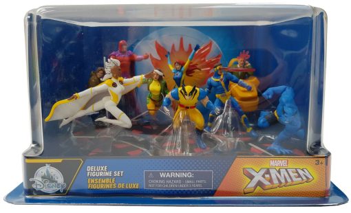 Disney Store X-Men 9 Piece Deluxe Figurine Playset