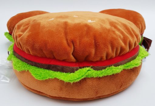 Disney Tokyo Resort Mickey Mouse Burger Plush Hand Bag With Shoulder