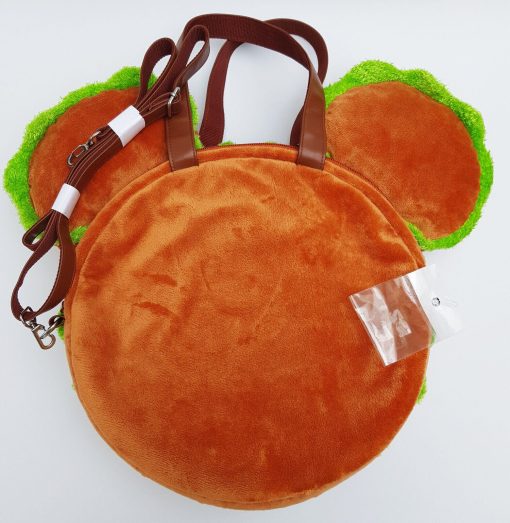 Disney Tokyo Resort Mickey Mouse Burger Plush Hand Bag With Shoulder