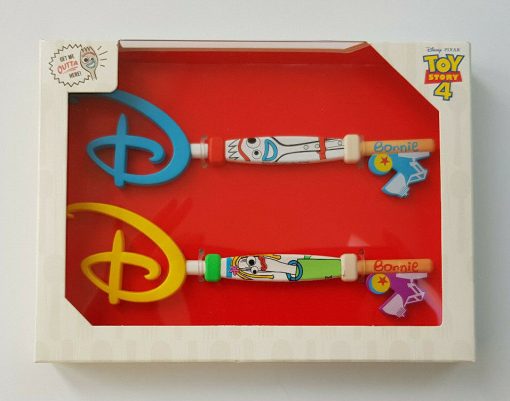 Disney Toy Story Forky & Karen 2021 Store Opening Keys Pair Boxed UK Version