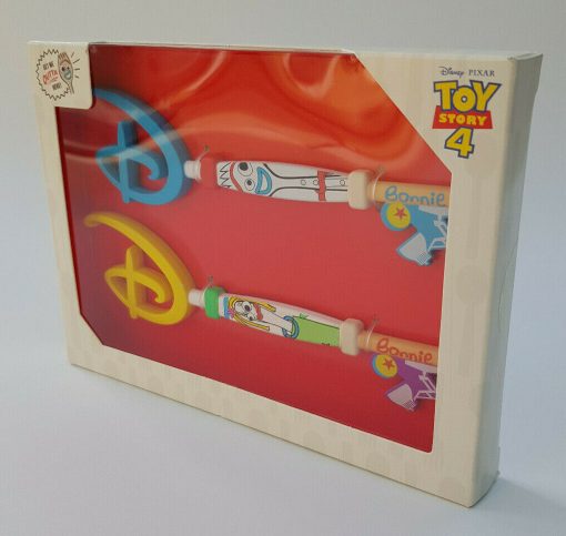 Disney Toy Story Forky & Karen 2021 Store Opening Keys Pair Boxed UK Version