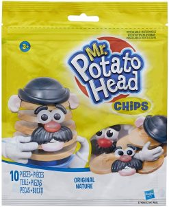 Disney Toy Story Mr Potato Head Chips Crisps Set Of 5 Flavour Figures