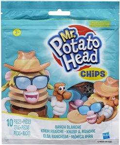 Disney Toy Story Mr Potato Head Chips Crisps Set Of 5 Flavour Figures