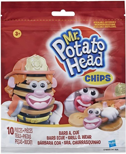 Disney Toy Story Mr Potato Head Chips Crisps Set Of 5 Flavour Figures