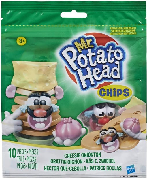 Disney Toy Story Mr Potato Head Chips Crisps Set Of 5 Flavour Figures