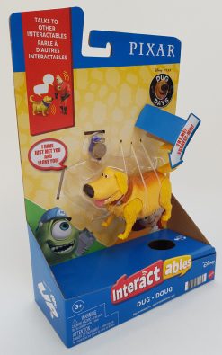 Disney Up Dug Interactables Talking Action Figure Toy