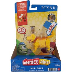 Disney Up Dug Interactables Talking Action Figure Toy