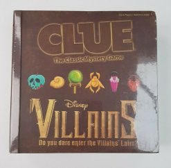 Disney Villains Clue Mystery Board Game Theme Park Edition