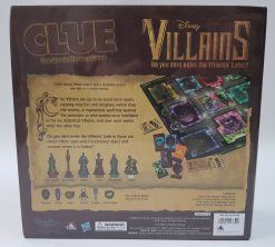 Disney Villains Clue Mystery Board Game Theme Park Edition