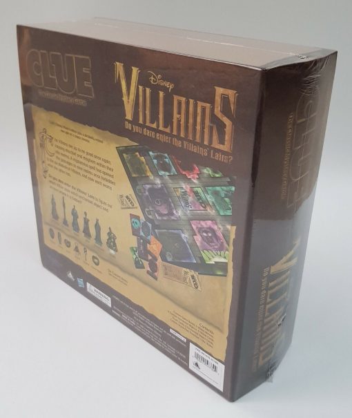 Disney Villains Clue Mystery Board Game Theme Park Edition