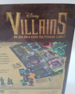 Disney Villains Clue Mystery Board Game Theme Park Edition