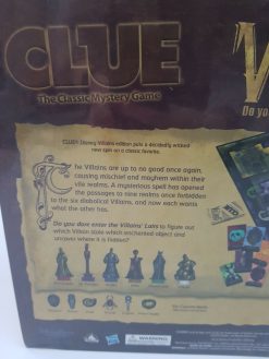 Disney Villains Clue Mystery Board Game Theme Park Edition