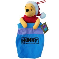 Disney Winnie The Pooh Hunny Jar Pot Christmas Stocking Present Sack