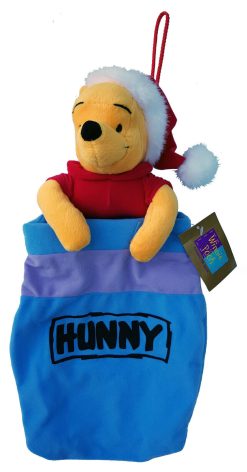 Disney Winnie The Pooh Hunny Jar Pot Christmas Stocking Present Sack