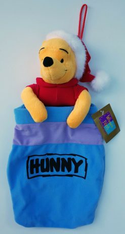 Disney Winnie The Pooh Hunny Jar Pot Christmas Stocking Present Sack