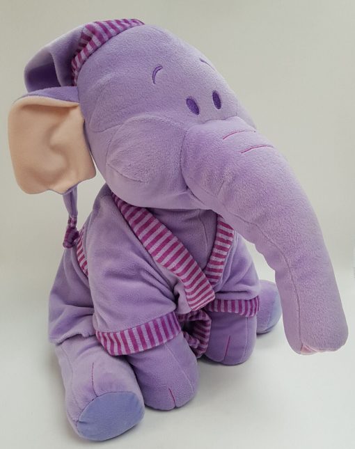 Disney Winnie The Pooh Lumpy Heffalump In Dressing Gown Plush Soft Cuddly Toy