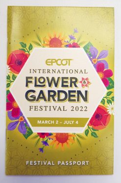 Disney World Epcot International Flower & Garden Festival Passport Guide 2022